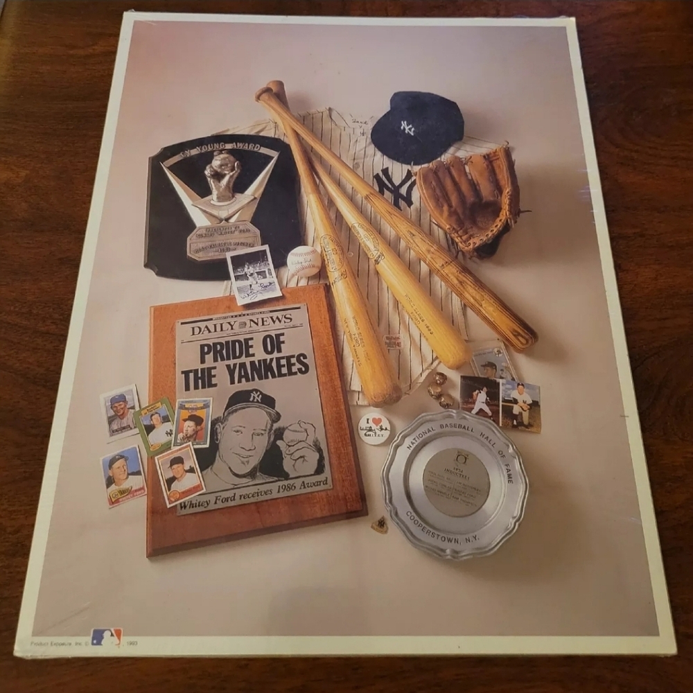 New York Yankees Whitey Ford Chairman of the Board Print